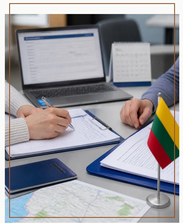 Профессиональное оформление визы в Литву для поездки в Солнечногорске
