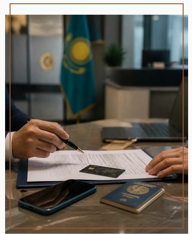 Открытие счета и банковской карты в Казахстане в Солнечногорске